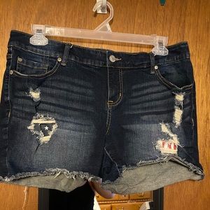 Torrid denim shorts